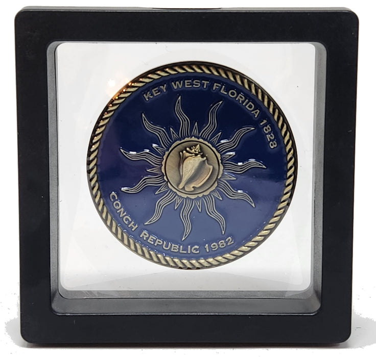 Commemorative Limited-Edition Numbered Conch Republic Coins