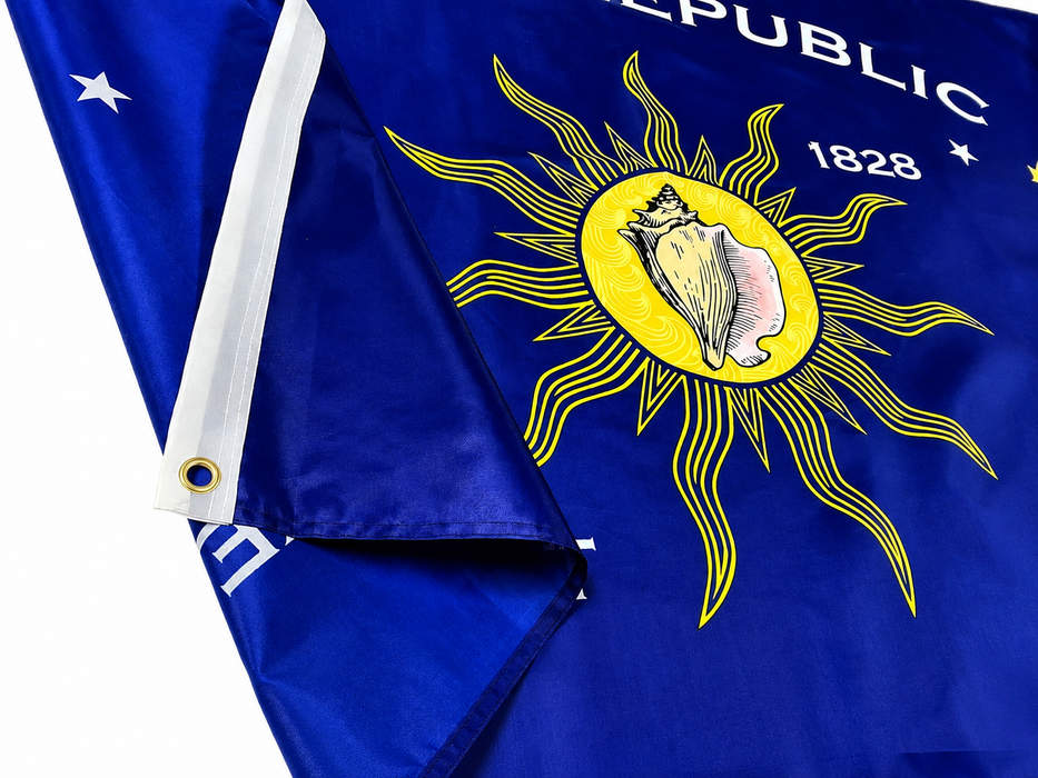 Conch Republic 3x5 Silk Screen Printed Independence Flag from Key West, Florida