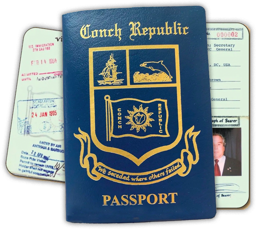 Conch Republic Classic and Diplomat Passports — Conch Republic